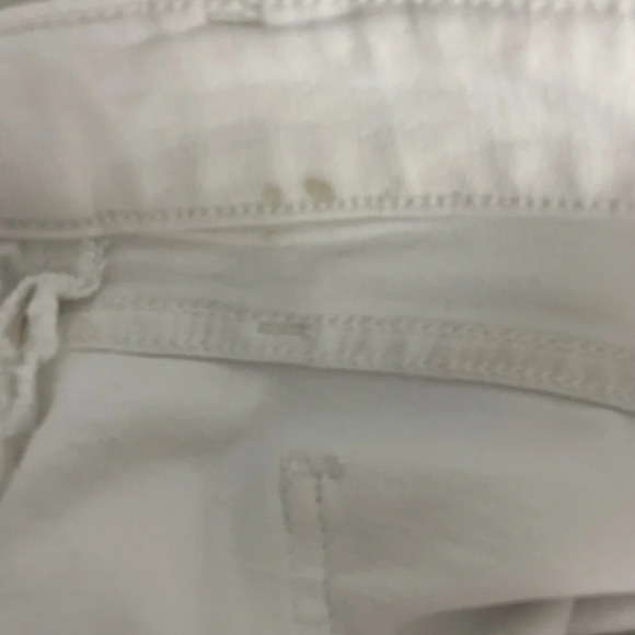 Joe’s Mid Rise Slim Tomboy Crop Jeans The Scout Sz 27 White Distressed Spring - Picture 12 of 14